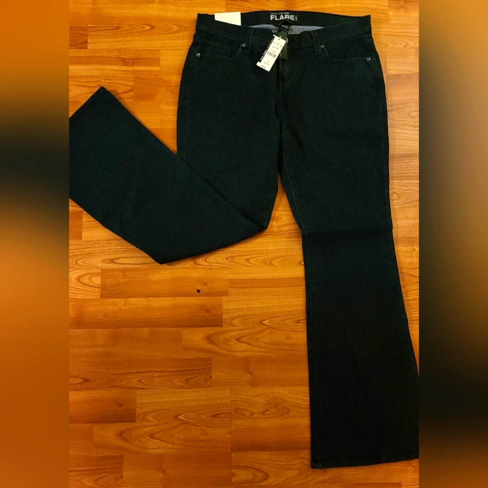 New York & Company Low-Rise Flare Jeans